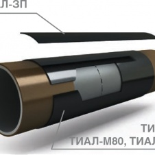 Комплект манжета ТИАЛ - М (89х450х1.2), (ТИАЛ ЗП 455х50), (ТИАЛ-П А+В 89.450)