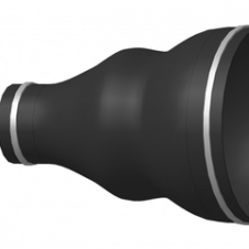 Манжета 219/325 герметезирующая (в комплекте 2 шт хомутами и стяжками)