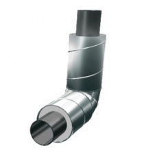 Отвод ППУ-ОЦ 57*3,5/125  ст. 20 ГОСТ 17375-2001 (ТИП-I) с ОДК